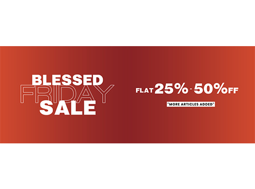 Khas Stores Blessed Friday Sale! Flat 25% & 50% Offimage-866