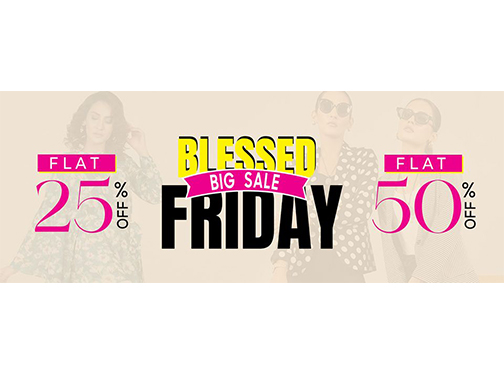 Sweet Sixteen Blessed Friday Sale Flat 25% & 50% Offimage-873