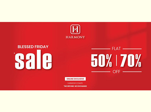 Harmony Pakistan Blessed Friday Sale Flat 50% & 70% Offimage-1109
