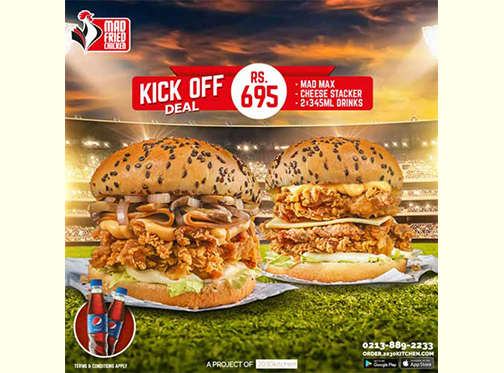 Mad Fried Chicken Kick Off Deal For Rs.695image-327