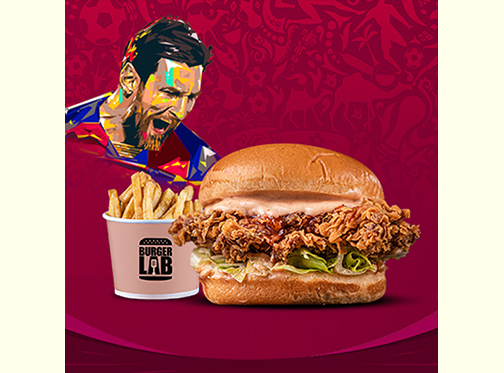 Burger Lab Messi Deal For Rs.490image-748