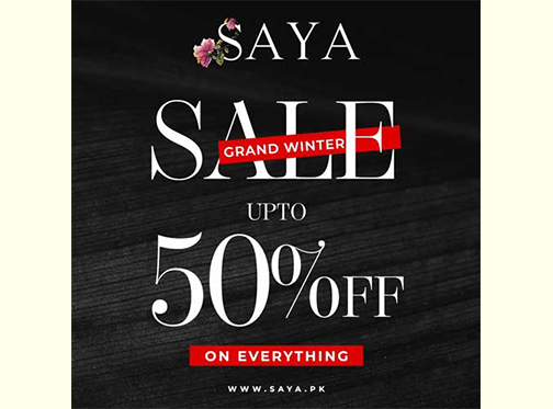 SAYA  Grand Winter Sale Upto 50% Offimage-905