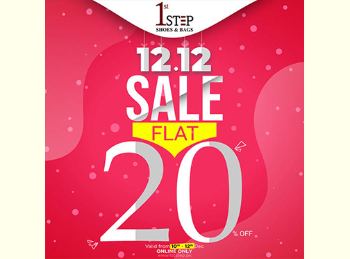 1st Step Shoes & Bags 12.12 Sale Flat 20% Offimage-123