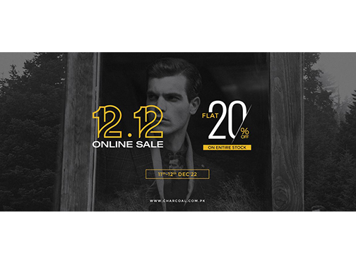 CHARCOAL 12.12 Sale Flat 20% Offimage-915