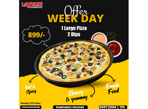 Lamosh Week Day Offer 1 For Rs.899image-758