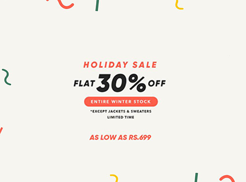 PEPPERLAND Holiday Season Winter Sale! Flat 30% Offimage-935