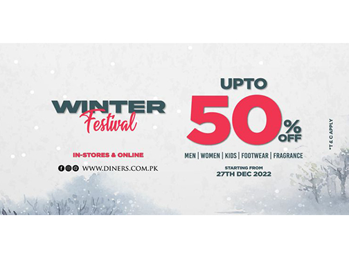 Diners Winter Festival Sale! UPTO 50% Offimage-968
