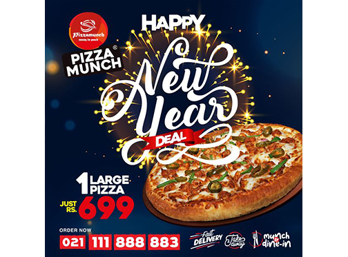 Pizza Munch New Year Deal Rs.699image-766