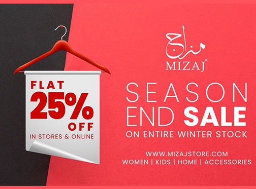 Mizaj  Early Season End Sale Flat 25% Offimage-985