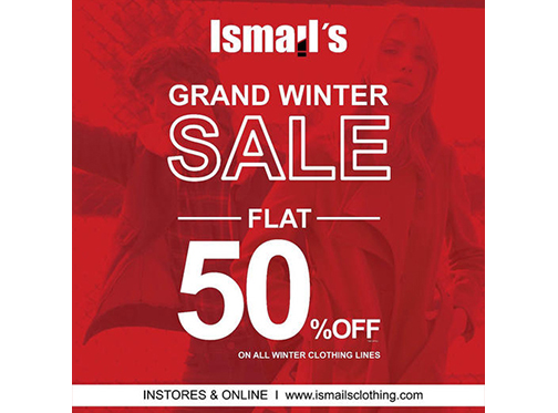 ismail's Grand Winter Sale Flat 50% Offimage-989