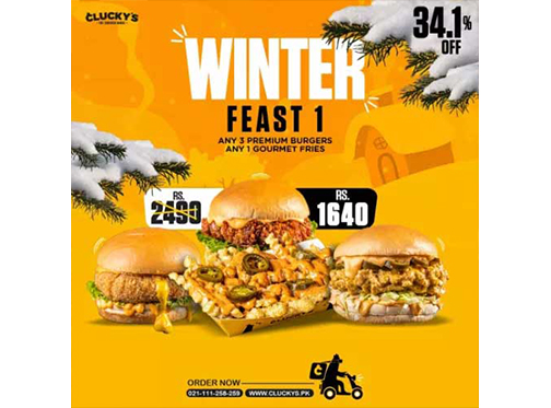 Clucky's Winter Feast 1 For Rs.1640image-777