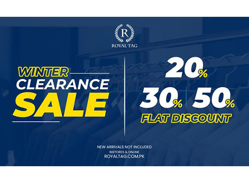Royal Tag Winter Clearance Sale Flat 20% 30% & 50% Offimage-994