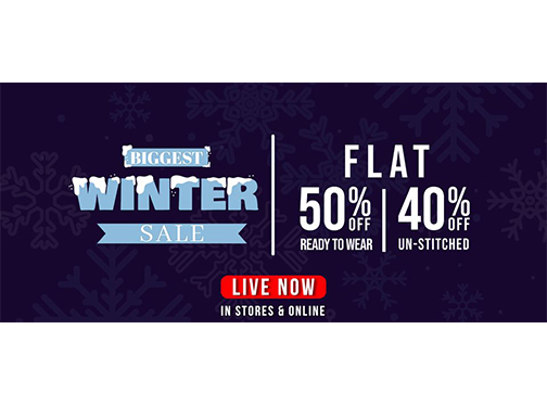 SALITEX Biggest Winter Sale Flat 40% & 50% Offimage-999
