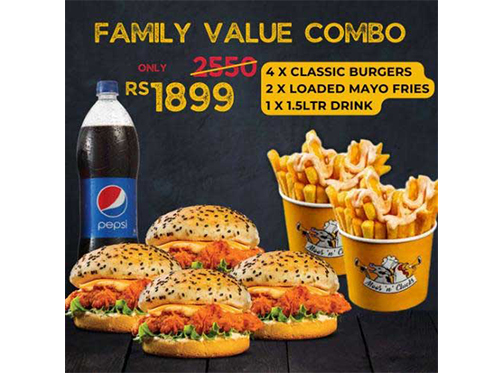 Family Value Combo From Moos 'n Clucks For Rs. 1899image-333
