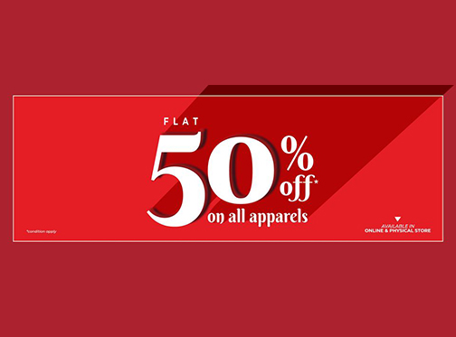 Yellow Flat 50% Off On All apparelimage-1264