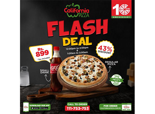 California Pizza Now get more than 40% discountimage-798