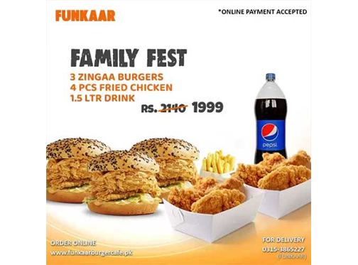 Funkaar Cafe Family Fest 1 For Rs.1999image-809