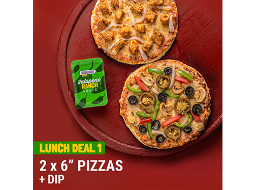 Broadway Pizza Lunch Deal 1 For Rs.579image-812