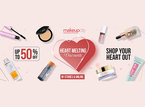 Valentine's Day Sale at MakeupCity: Up to 50% Offimage-378