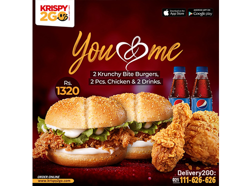 Krispy2GO You & Me Deal For Rs.1320