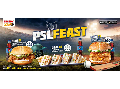 Krispy2GO Psl Feast Deal 1 For Rs.444image-815