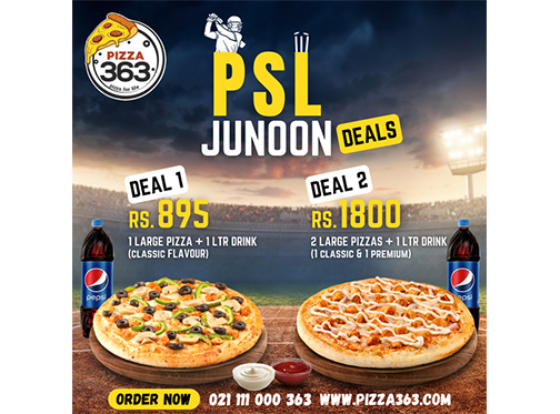 Pizza 363 PSL Deals Starting For Rs. 895image-823