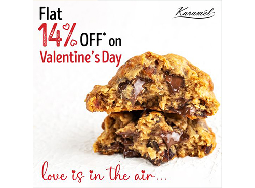 Karamel Valentine's Day Offer Flat 14% Offimage-826