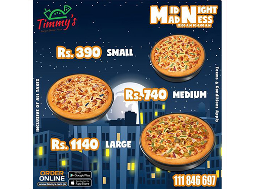 Timmy's Midnight Madness Deal! starting Rs.390image-846