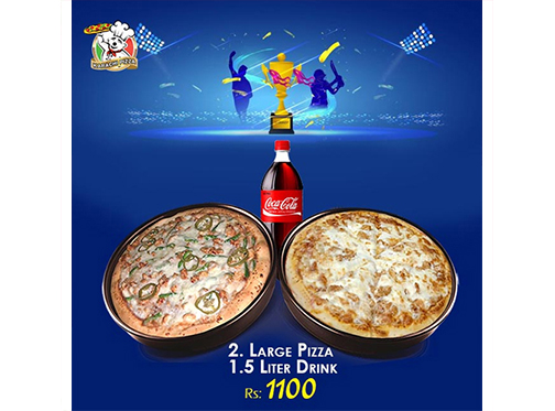 Karachi Pizza PSL Deal 1 For Rs.1100image-850