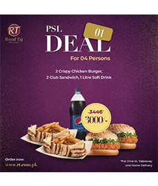 Royal Taj Restaurant PSL Deal 1 For Rs.3000image-351