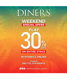 Diners Weekend offer! FLAT 30% OFFimage-1071