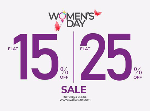 Women's Day Sale at WalkEaze Flat 15% & 25% Offimage-146