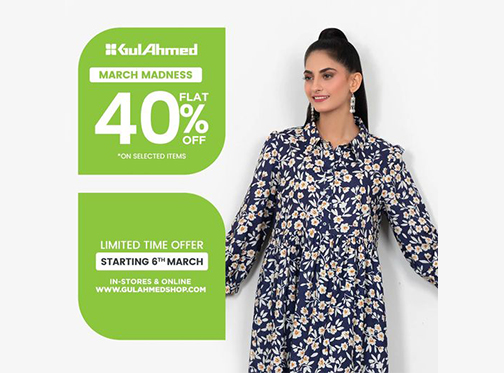 The March Madness Sale by Gul Ahmed! 40% off in wholeimage-386
