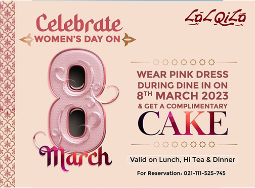 Celebrate Women's Day at LalQila & get a complimentary cakeimage-354