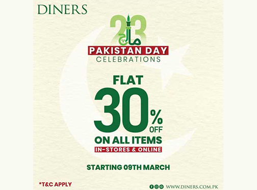 Diners Pakistan Day Celebration Flat 30% Offimage-1078
