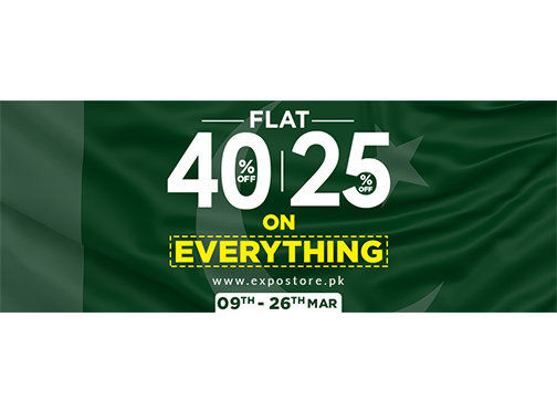 Expostore Pakistan Day Sale Flat 25% & 40% Offimage-1319