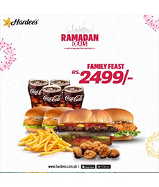 Hardee's Ramazan Iftar Deals! Starting Rs. 2499image-874