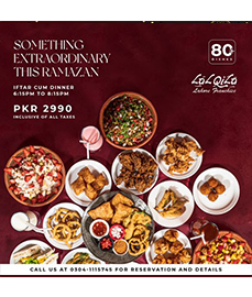 LalQila Iftar Cum Dinner Buffet! Rs 2990image-366