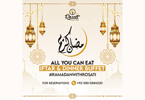 Rosati Bistro Iftar and Dinner Buffet for Adults Rs.2000image-372