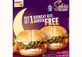 Krispy2GO Get One Krunchy Bite Burger Freeimage-899