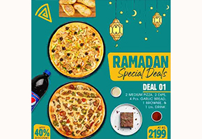 Caesar's Pizza Ramzan Deal 1 For Rs.2199image-900