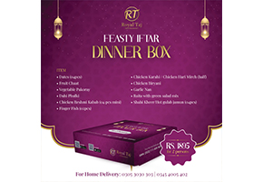 Royal Taj Restaurant Iftar Dinner Box For Rs.1895image-382