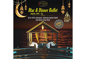 Sajjad Restaurant Iftar Buffet for Adults Rs.2695image-909