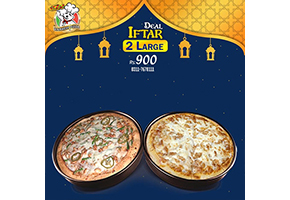 Karachi Pizza Iftar Deal 1 For Rs.900image-920