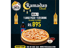 Pizza 363 Ramadan Deal 1 For Rs.895image-925