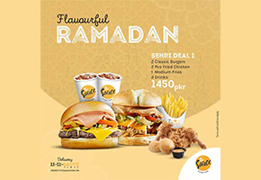 The Sauce Burger Cafe Sehri Deal 1 For Rs.1450image-928