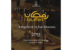 Jardin Restaurant Ifftar Dinner Buffet For Adults For Rs.2795image-393