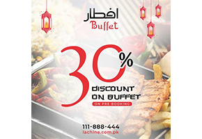 La Chine Pakistan 30% off on Iftar Buffet Pre Bookingimage-408