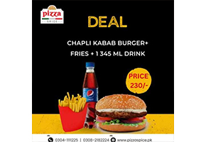 Pizza Spice Pizza Spice Deal 1 For Rs.230image-945