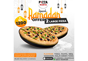 Pizza Mania Ramadan Offer 1 For Rs.1200image-946